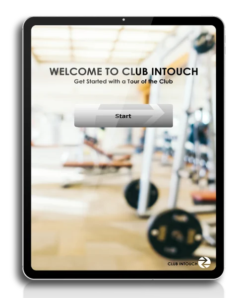 image of Kiosk app on an iPad